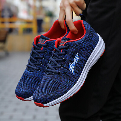 

Comfortable mens sports shoes fashion casual shoes wear-resistant breathable mesh running shoes tide shoes