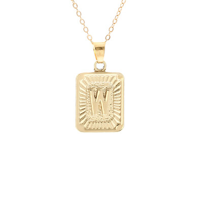 

Fashion Jewelry Brand English Alphabet Pendant Necklace For Women Gift