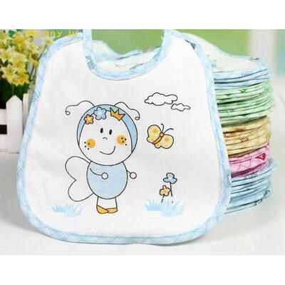 

10pcsLot Baby Boy Girl Newborn Kids Bibs Waterproof Saliva Towel Bib New