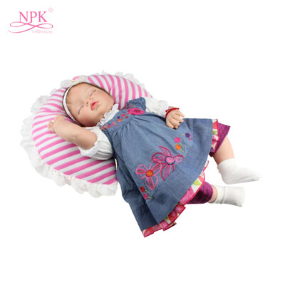 

22in Reborn Baby Rebirth Doll Kids Gift Cloth Material Body