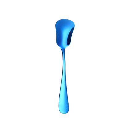 

Toponeto Colorful Spoon Handle Spoons Flatware Ice Cream Drinking Tools Kitchen Gadget
