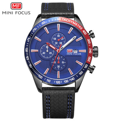 

MINI FOCUS AliExpress explosion watch mens watch quartz watch trend multi-function three-eye calendar