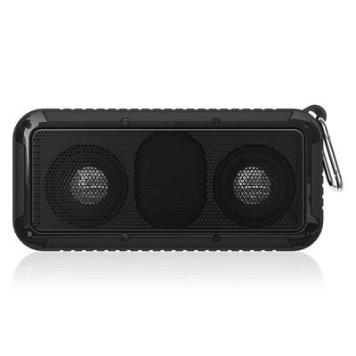 

New Bee Outdoor Portable Speaker Waterproof Wireless Bluetooth Speakers With Microphone NFC Bicycle Mount LED Flashlight
