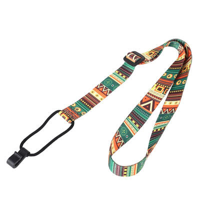 

Adjustable Thermal Transfer Ribbon Ukulele Strap Belt Durable Guitar Sling