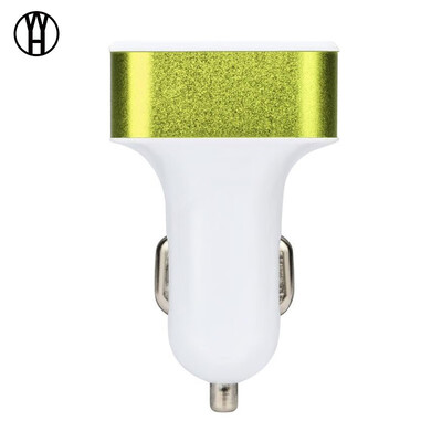 

WH 4USB square aluminum alloy car charger 4 26A high capacity multi function universal charger