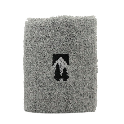 

El Monte ALPINT MOUNTAIN outdoor sports breathable men&women badminton towel designer wrist sweat sweat sweat fitness wristband 610-046 gray code pair