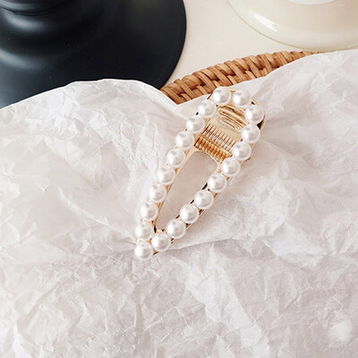 

Pearl Metal Hairclips Women Hair Clip Hairpin Girls Hairpins Barrette Hairgrip Bobby Pin Hair Accessories