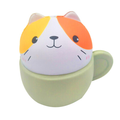 

Gotoamei Slow Rebound And Cute Animal Cup Combination Decompression Venting Toy