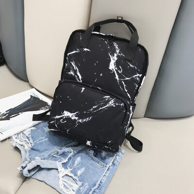 

Tailored Fashion Women Marble Pattern Backpacks Large Capacity Bags Package Shoulder Bags