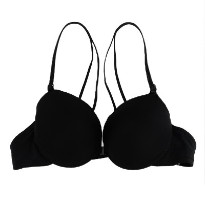 

Sexy Women Girls Bra Front Closure Adjustable Straps Thickening Padded Push Up Underwire Lingerie Underwear