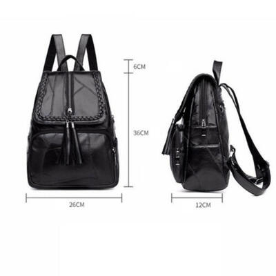 

AU 2019 Women Faux Leather Backpacks Rucksack Shoulder Bag Satchel School Bags