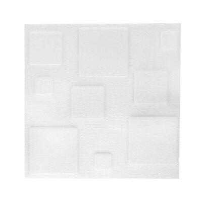 

PE Foam 3D Wall Sticker Anti-collision Waterproof Office DecorMilk White