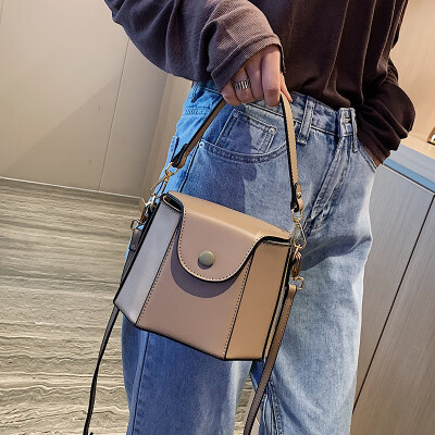 

Popular bags handbags 2019 new foreign gas bucket bag fashion handbags high-quality wild ins messenger bag