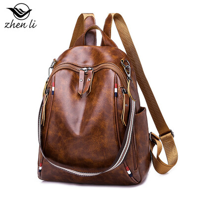 

Popular shoulder bag womens new sewing thread backpack Japanese style female bag