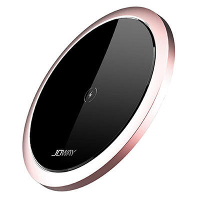 

JOWAY JW09 10W Qi Wireless Charger Ultra Thin Aluminum Fast Charging Pad