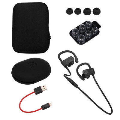 

Beats Powerbeats3 Wireless Bluetooth Headphones In-Ear Headset Music Sports Earphone Hands-free with Microphone Second-hand