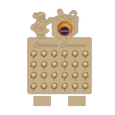 

Advent Calendar Reindeer Countdown Decoration Snowman Christmas Tree Decoration