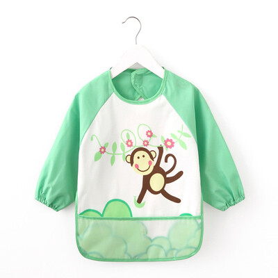 

Baby water proof smock meal apron good quality&soft smock for 0-2 years old