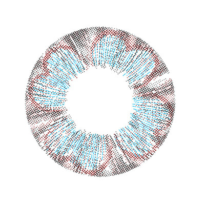 

Unisex Flower Contact Lenses Soft Big Round Circle Party Makeup Eyes Cosmetics