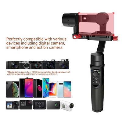 

hohem iSteady Multi 3-Axis Handheld Stabilizing Gimbal Stabilizer Max Load 04kg 09Lbs for Sony RX100 Series for Canon G Series