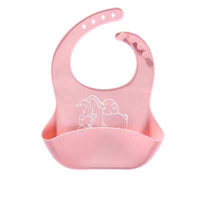 

〖Follure〗Waterproof Baby Silicone Bibs Feeding bib Kids Roll up Food Catcher Pocket