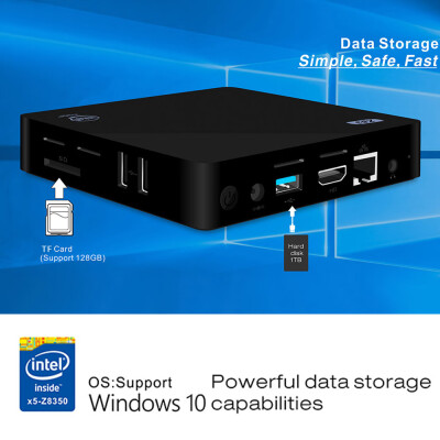 

Original Beelink Z83 II Support for Windows 10 System linux Mini PC Intel Atom x5-z8350 64 bit 2G32G 4K TV Box 1000M LAN 24G50