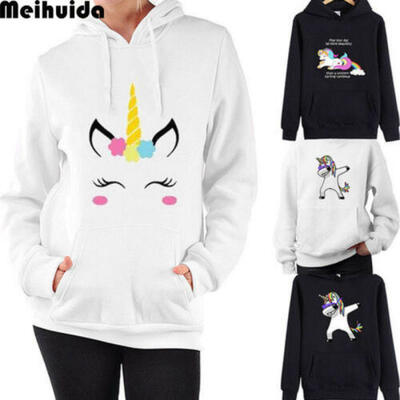 

Women Long Sleeve Hoodie Sweatshirt Sweater Casual Hooded Tops Jumper Pullover