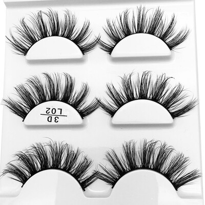 

〖Follure〗3 Pairs Of False Eyelashes Are Handmade To Lengthen Eyelashes At The End Of Eyes