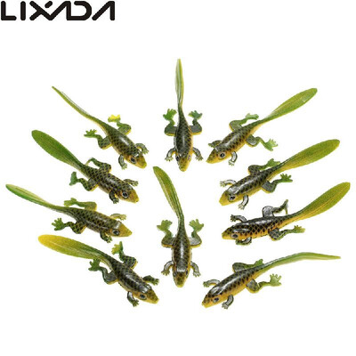 

Lixada 10pcs Fishing Lure Fishing Tackle Lure Lures Fishing Lures Baits Soft Lure