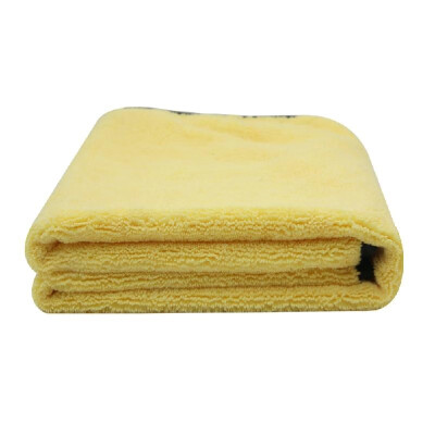 

Large Size Microfiber Car Cleaning Towel Cloth Multifunctional Wash Washing Drying Cloths 9256cm Yellow