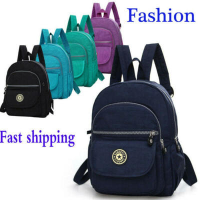 

2019 Mini Women Backpack Purse Nylon Small Backpack Shoulder Rucksack Bag Travel