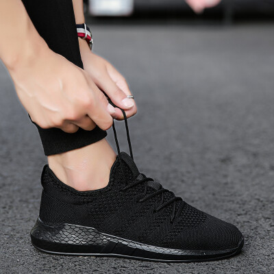 

2019 summer new mens shoes breathable cloth shoes wild sports casual tide shoes mens travel board shoes summer net shoes