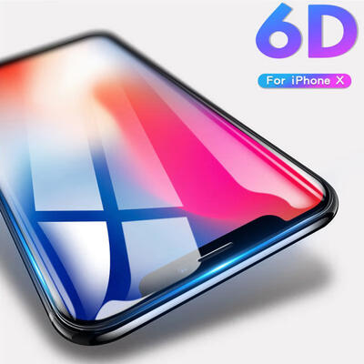 

HD 6D Full Coverage Anti-Scratch Tempered Glass Screen Protector Film For IPHONE X