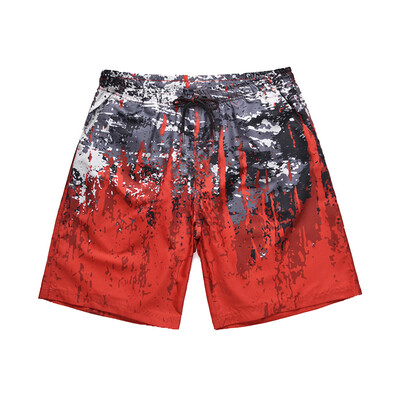 

Tailored Mens Fashion Casual Printing Patchwork Beach Surfing Swimming Loose Short Pants