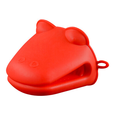 

Toponeto 2PC Mini Oven Mitts Gloves Silicone Heat Resistant Cooking Pinch Mitts Potholder