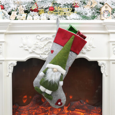 

Tailored Christmas Decorations Plush Tree Hanging Bag Faceless Doll Socks Gift Bag