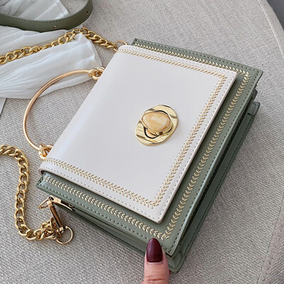 

Texture bag temperament goddess Fan female 2019 new atmospheric messenger bag female simple Joker ins summer