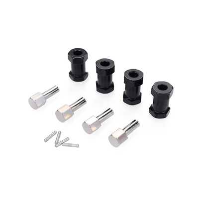 

Tailored 4pcs 20mm Extension Connector 12mm Wheel Hub Hex-Drive Adapter For 110 RC Car