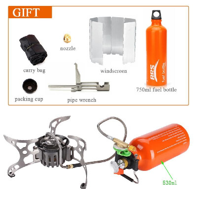 

Portable Multi Fuel Outdoor Camping Gas Stove