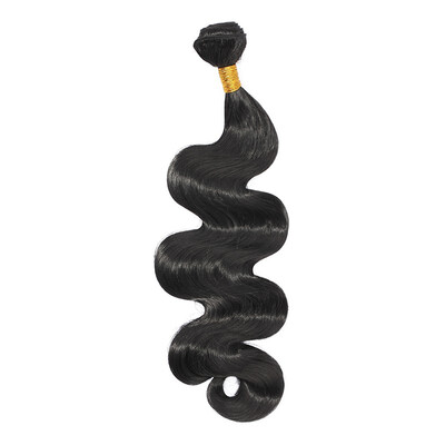 

Body Wave Synthetic Hair Weave 3 Hair Bundles Deals 16 18 20 Inches Color 1B Black Synthetic Hair Weft