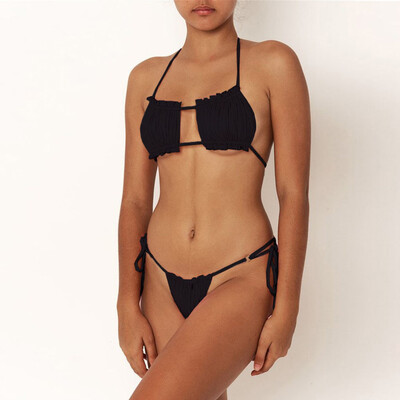 

Roseonmyhand Women Bandage Push-up Padded Bikini Set Swimwear Swimsuit Bathing Suit