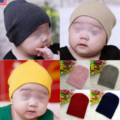 

US Unisex Baby Cap Beanie Boy Girl Toddler Infant Children Cotton Soft Cute Hat