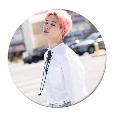 

KPOP Bangtan Boys BTS LightBoy With Luv Brooch Pin Badge For Clothes Hat Bag