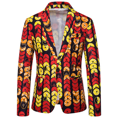

Mens Casual Slim Fit Formal One Button Suit Blazer Coat Jacket Tops Plus Size