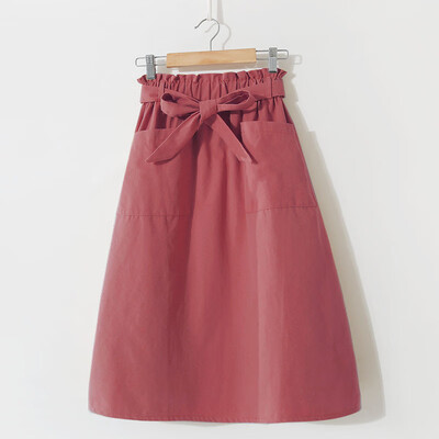 

Roseonmyhand Womens Casual Denim Vintage Comfortable High Waist Ladies Long Skirt