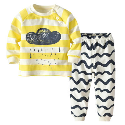 

Spring Autumn Baby Kid Boys Clothes Set Children Cartoon 2pcs T-shirtPants