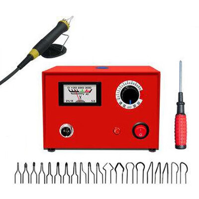 

Adjustable Temperature Wood Burning Machine Set 25W Pyrography Pen Machine Kit Handle Wood Crafts Burning Tools Electric Soldering