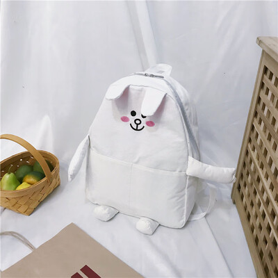 

Korean version of the schoolbag female Harajuku ulzzang high school students inswind backpack is a lovely old-fashioned shoulder b
