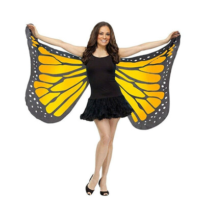 

Nomeni Soft Fabric Butterfly Wings Fairy Ladies Nymph Pixie Costume Accessory