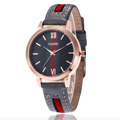 

2018 new concept creative student watch ladies trend simple couple casual belt quartz watch